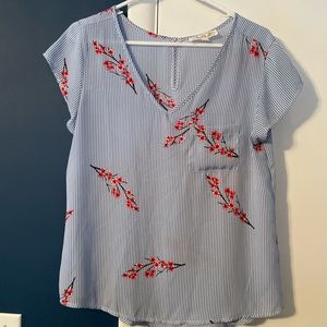 Pink Rose Blouse